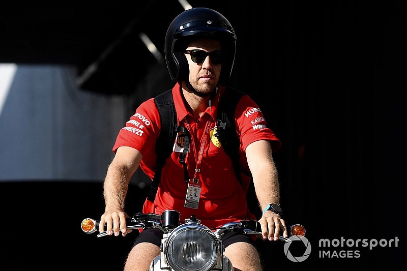 Vettel motoros belépője a Belga Nagydíjon