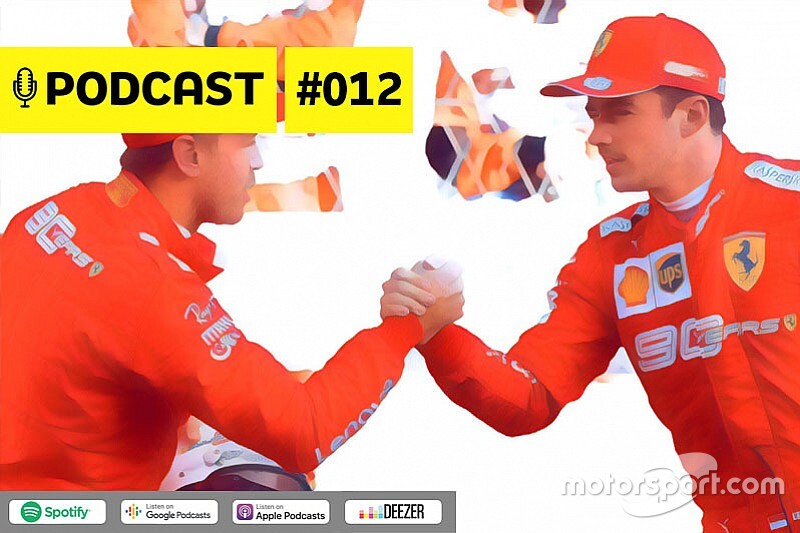 Podcast #012 - A Ferrari tem que escolher entre Vettel e Leclerc?