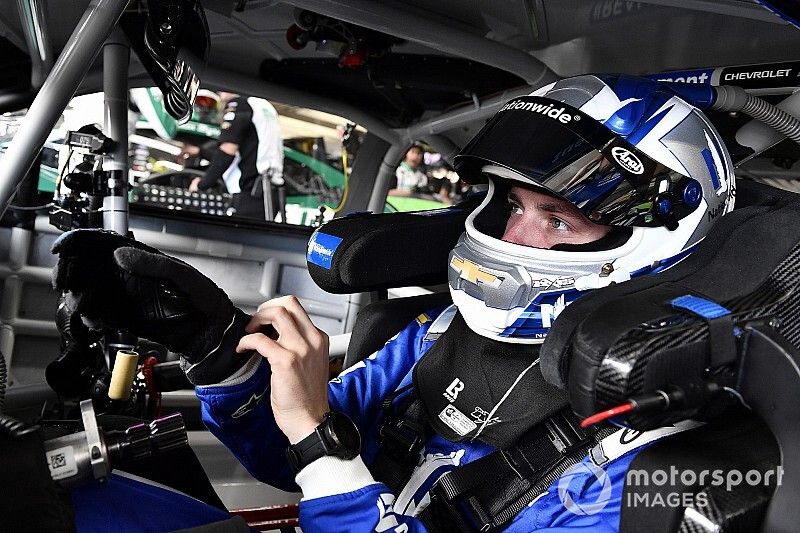 Alex Bowman "moving forward" after run-in with Bubba Wallace