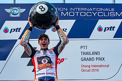 Marc Márquez se impone en Tailandia y logra su sexto título en MotoGP