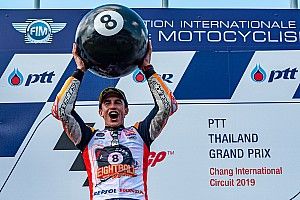 MotoGP Thailand 2019: Marc Marquez siegt knapp und ist Weltmeister!