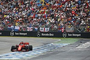 Vettel admite que buscar la vuelta rápida casi le cuesta en Alemania