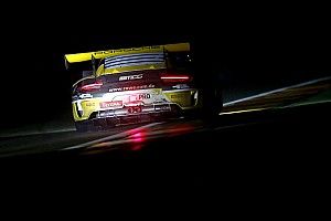 Spa 24h: ROWE Porsche leads in heavy rain at halfway