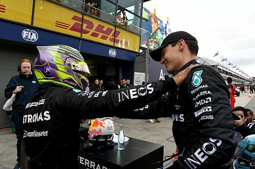 C&oacute;mo Russell se ha sentido inspirado por Hamilton en Mercedes F1