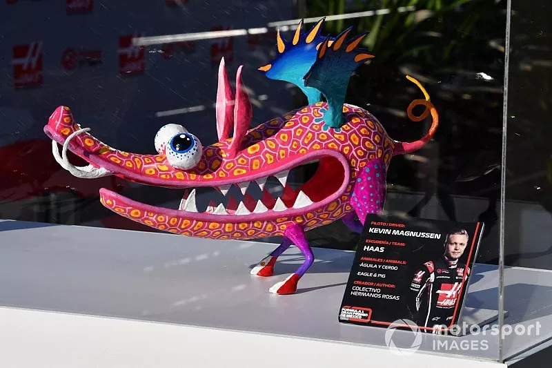 Haas F1 Paddock display 