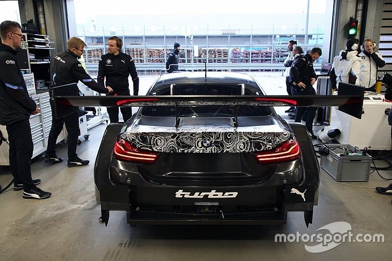 Bruno Spengler tests the BMW M4 DTM two-litre turbo engine