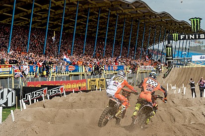Koning Willem-Alexander te gast bij Motocross of Nations in Assen