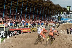 Koning Willem-Alexander te gast bij Motocross of Nations in Assen