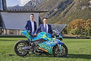 Presentato il Team Trentino Gresini, che dal 2019 correrà in MotoE con Matteo Ferrari