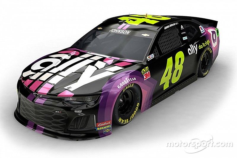 Jimmie Johnson muestra su imagen 2019 con su nuevo patrocinador
