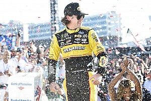 Johnson and Truex crash; Blaney wins in wild finish at the Roval