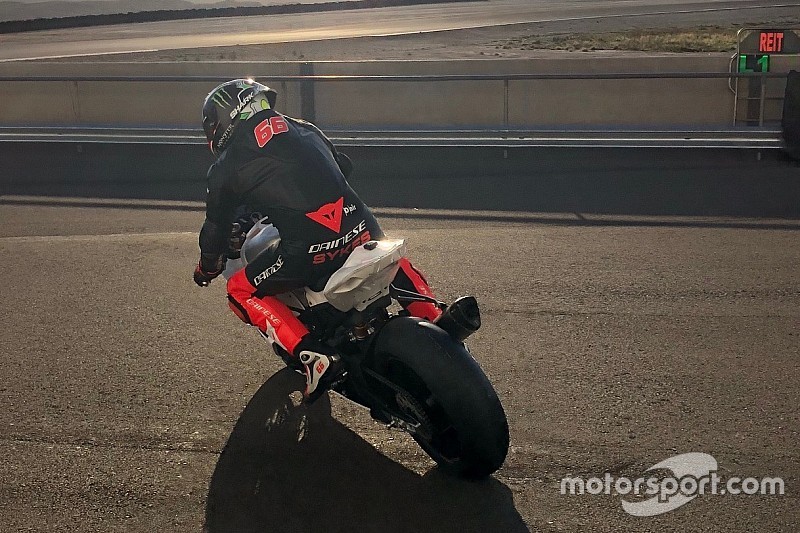 Sykes "quite impressed" after first BMW WSBK test