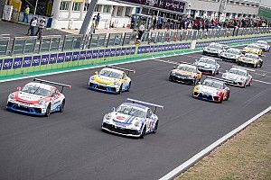 La nebbia di Vallelunga non ferma la Carrera Cup italia, ma piove!