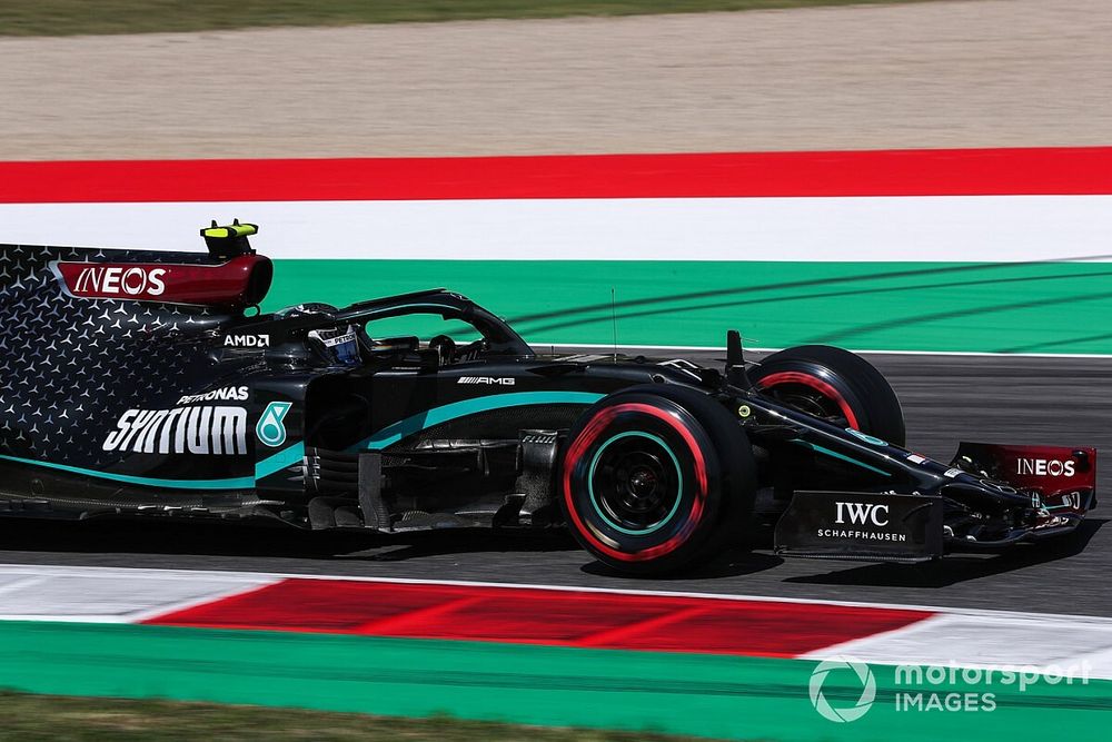 Bottas topt eerste F1-trainingsdag op Mugello, Verstappen derde