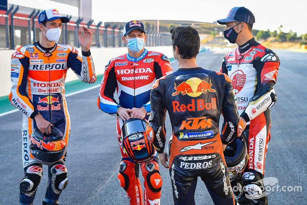 Fotos: las mascarillas de los pilotos de MotoGP