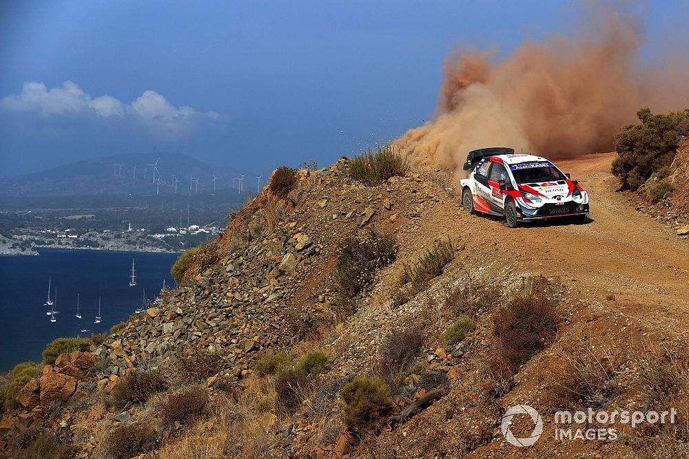 Elfyn Evans, Scott Martin, Toyota Gazoo Racing WRT Toyota Yaris WRC