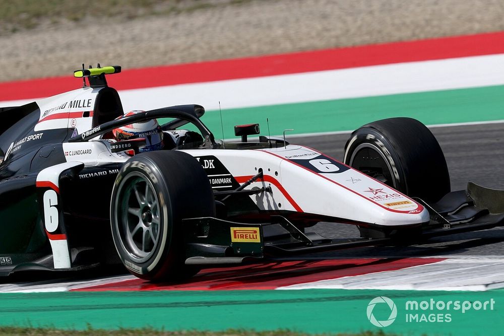 F2ムジェロ:レース2はルンガーが独走V。角田にまたも受難、佐藤万璃音はF2初入賞