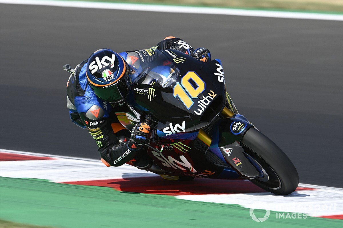 Moto2エミリア・ロマーニャ予選:好調VR46、マリーニがPP獲得。長島は13番手