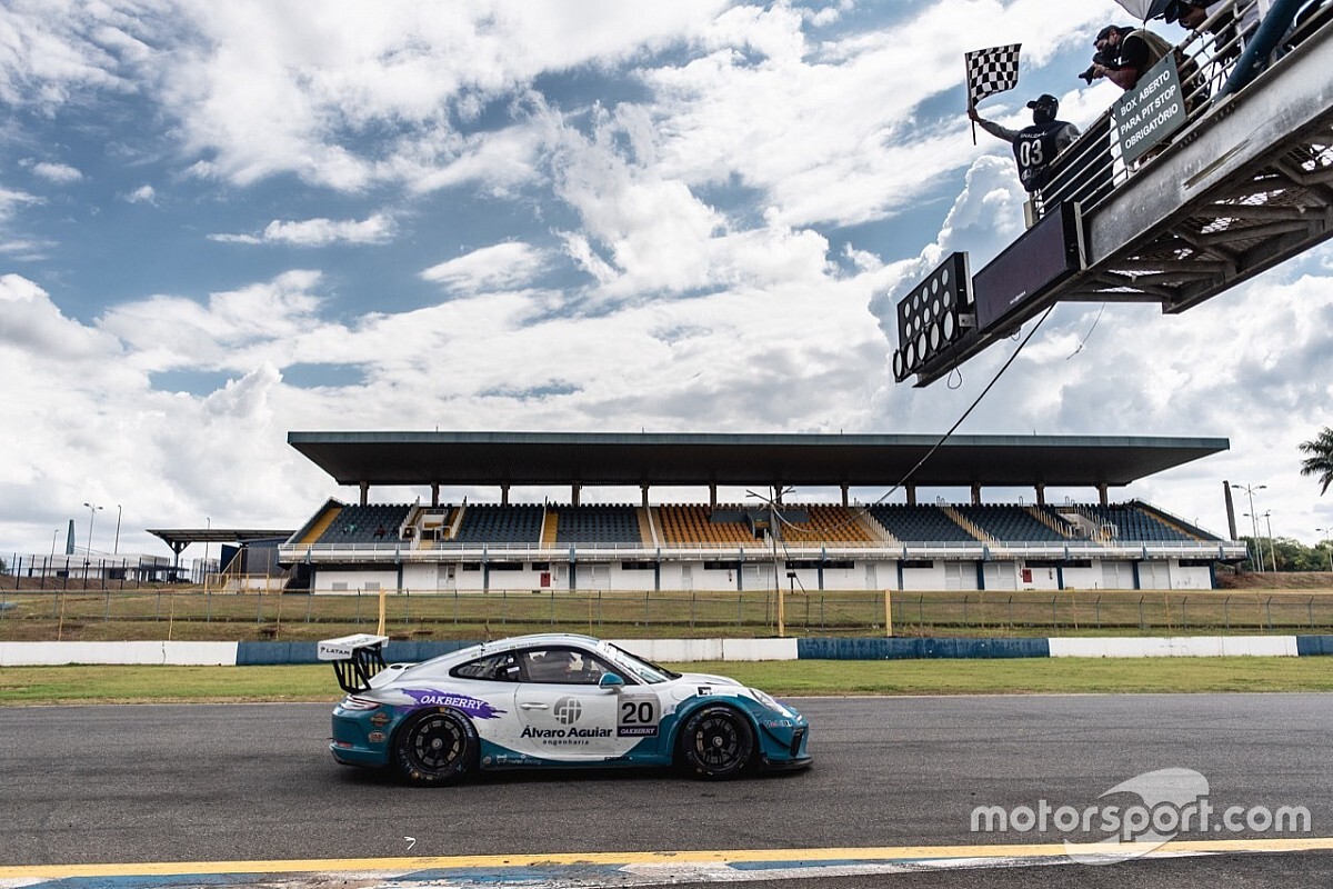 Porsche Cup: Pedro Aguiar celebra boa fase e exalta estratégia em vitória