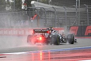 Fotogallery F1: le Qualifiche del GP di Russia sull'umido