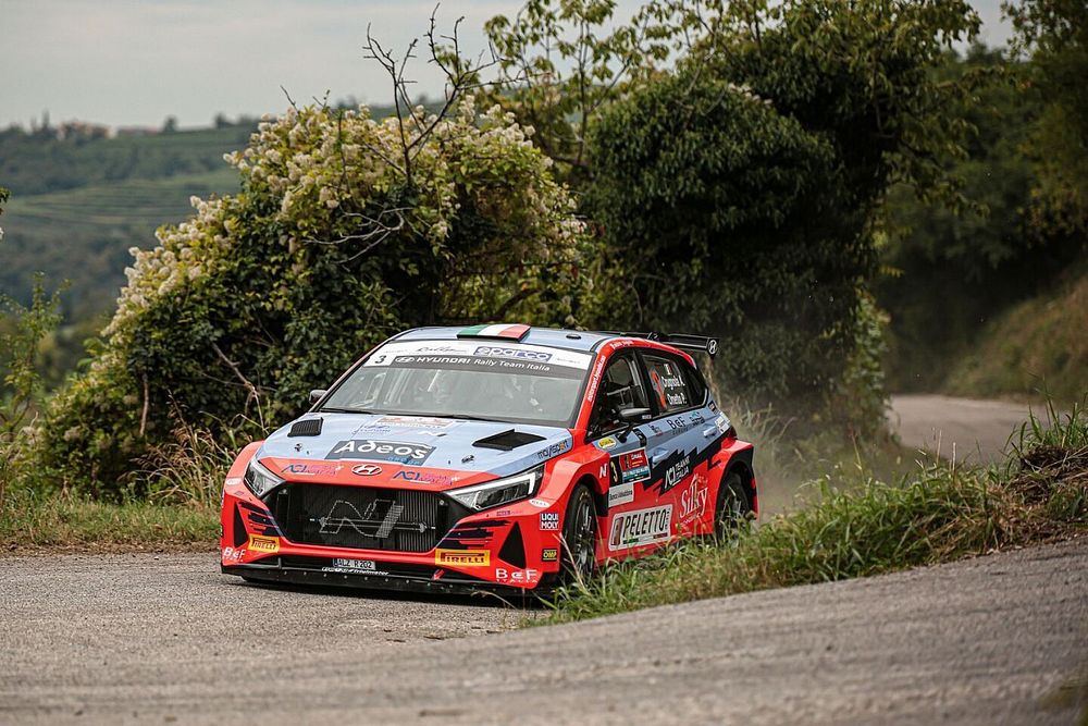 Andrea Crugnola, Pietro Ometto, Hyundai Rally Team Italia, Movisport, Friulmotor, Hyundai i20 N Rally2