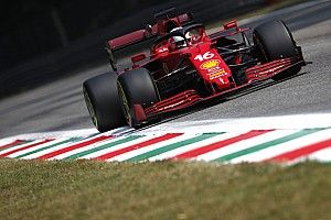 Ferrari: Leclerc lotta oltre i limiti di velocità della SF21