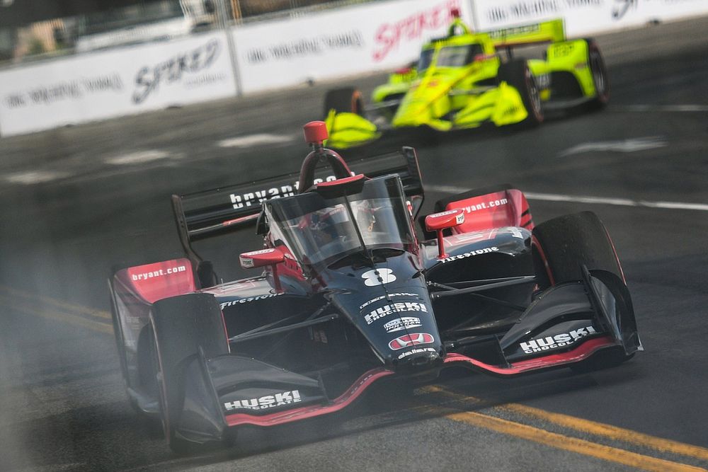 Ericsson baffled by Nashville win after going airborne in Bourdais clash