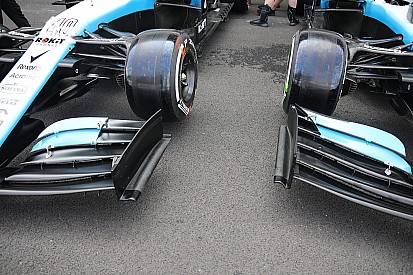 Williams: ali diverse e vecchi pezzi riciclati!