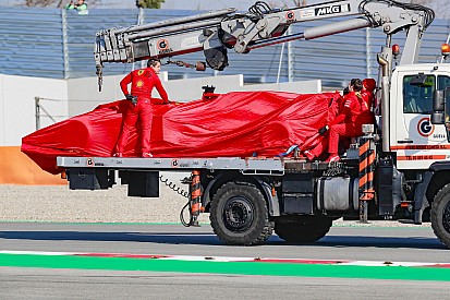 Un problema de motor detiene a Ferrari
