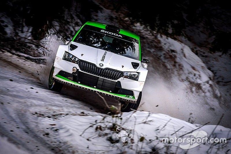 Oliver Solberg, Aaron Johnston, Skoda Fabia R5