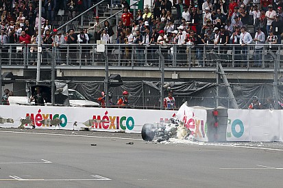 VIDEO: el accidente de Bottas en la calificación del GP de México