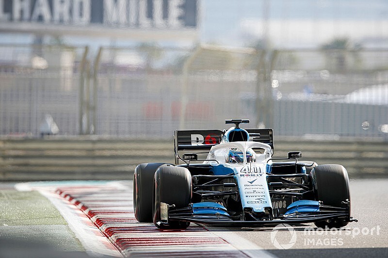 Csak a festését mutatja be a tesztek előtt a Williams