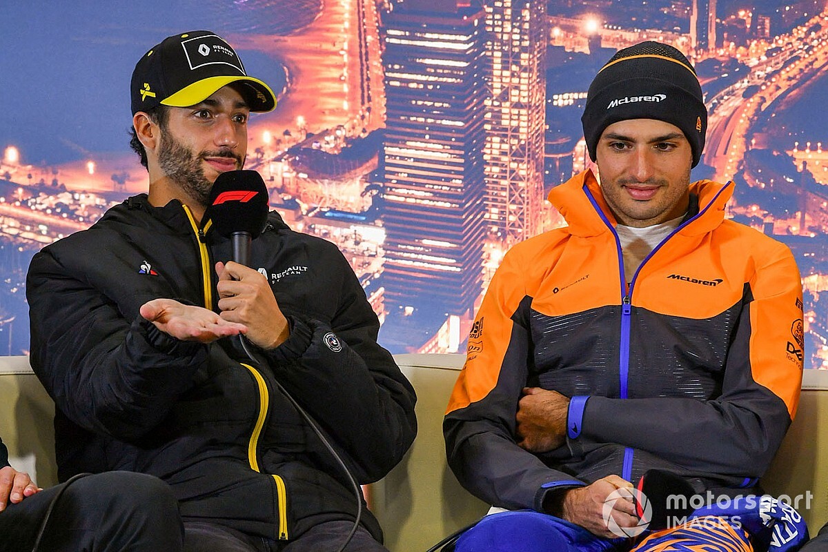 BBC: Ricciardo vai para a McLaren e Sainz para a Ferrari em 2021