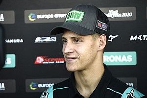 Quartararo : "De la douleur mais rien de cassé"