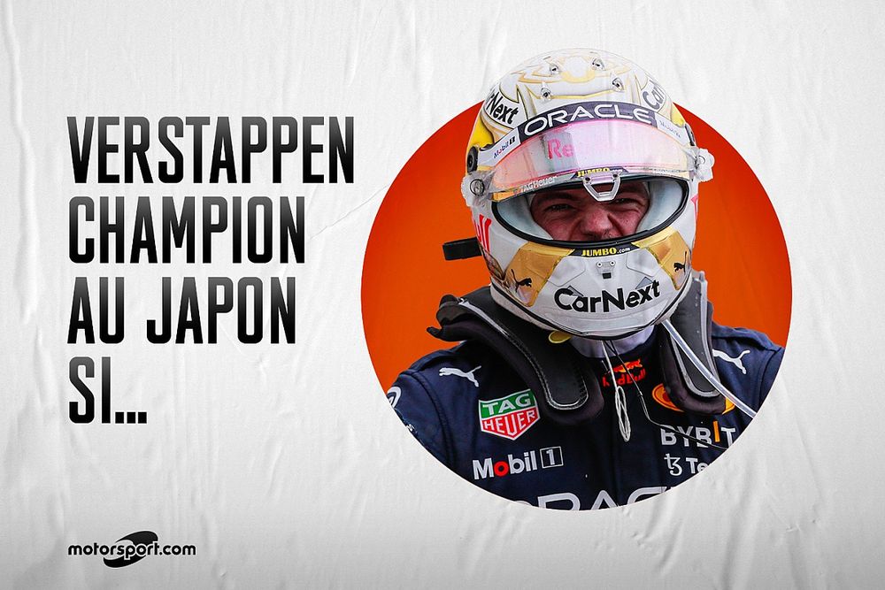 Max Verstappen champion à Suzuka si...