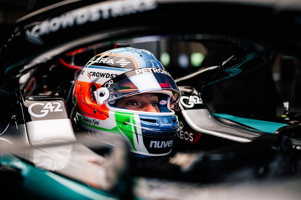 新星アントネッリ、F1ベルギーGP終了後にメルセデスで旧車テスト実施へ