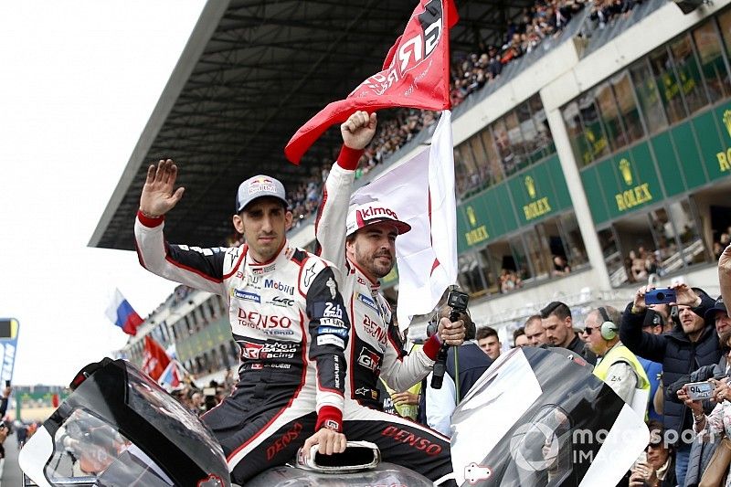 #8 Toyota Gazoo Racing Toyota TS050: Sébastien Buemi, Kazuki Nakajima, Fernando Alonso