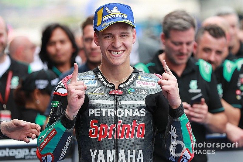 Ganador de la pole Fabio Quartararo, Petronas Yamaha SRT