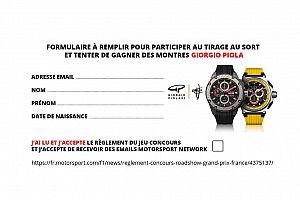 Règlement jeu concours - Gagnez une montre Giorgio Piola