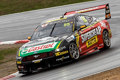 Winton Supercars: Mostert snatches pole from Coulthard