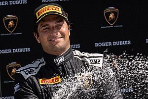 Nelsinho Piquet sobe ao pódio na etapa de Watkins Glen do Lamborghini Super Trofeo