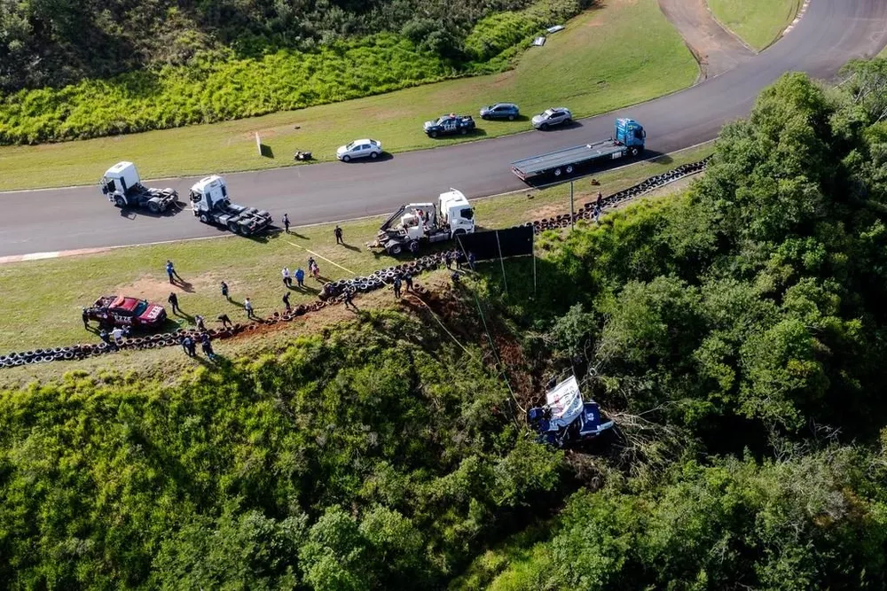 Acidente na Copa Truck
