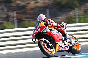 Jerez MotoGP ısınma turları: Marquez lider, Crutchlow kaza yaptı