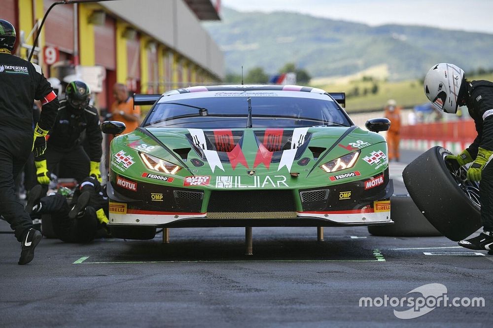 Kikko Galbiati, Venturini Giovanni, Postiglione Vito, Lamborghini Huracan GT3 Evo #32, Imperiale Racing