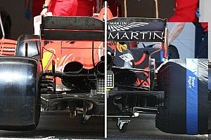 Confronto tecnico: il megafono Ferrari penalizza la SF1000