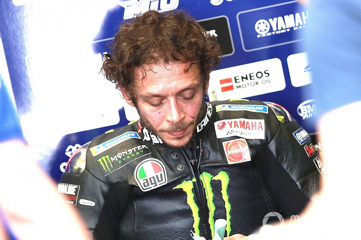 Rossi: “El problema de los neumáticos es mío y tengo que solucionarlo yo”