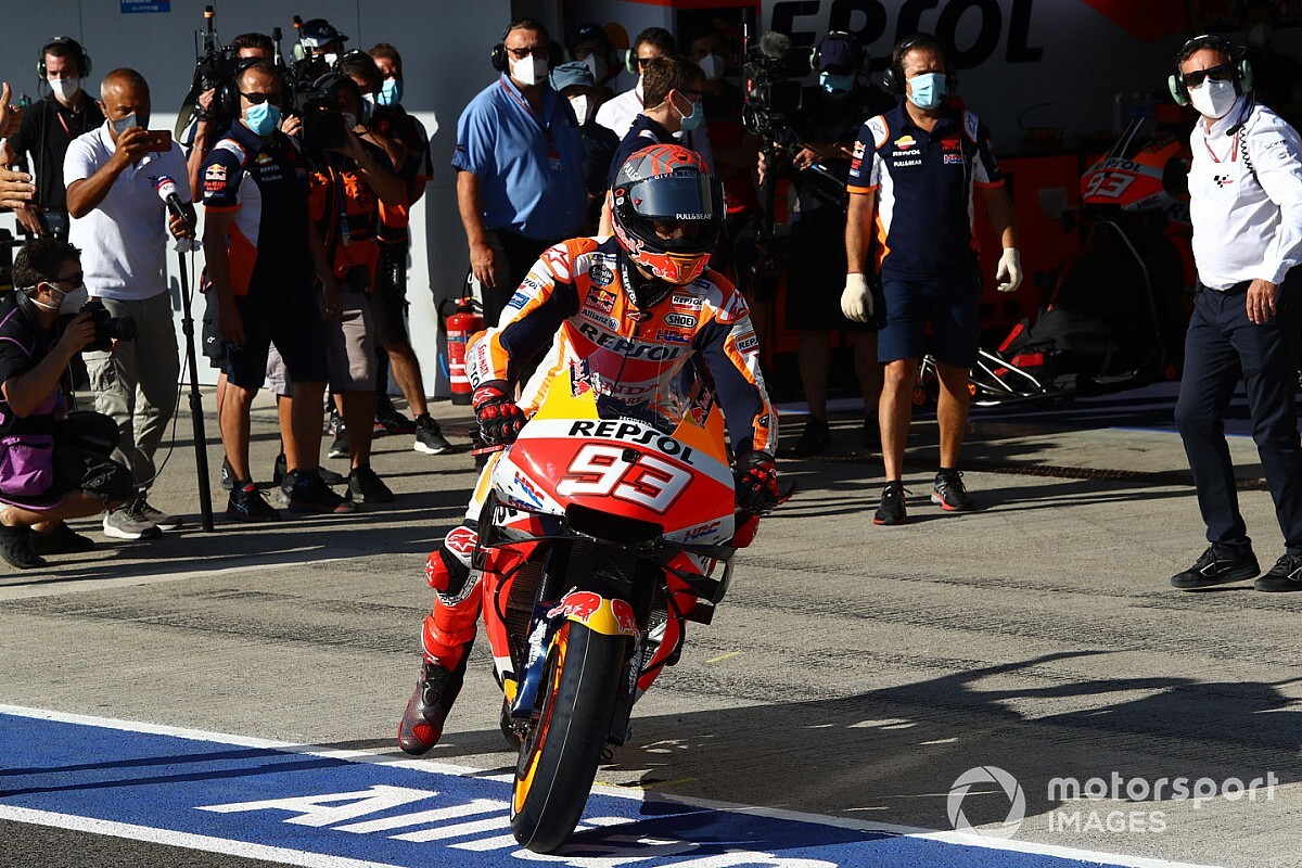 Schwantz su Marquez: "Più a lungo non guida, più sarà difficile il ritorno"