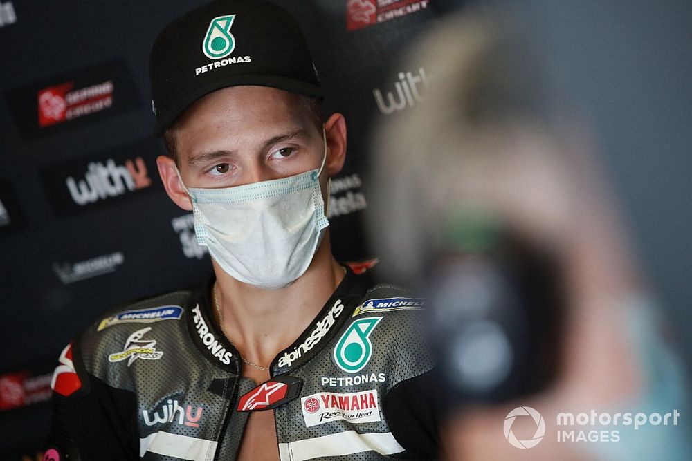 Quartararo: “Adaptarse tan rápido a la nueva Yamaha es muy difícil”