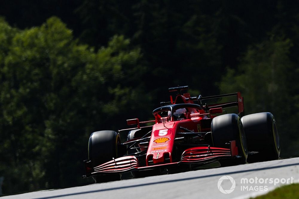 Vettel, Ferrari'nin yeni güncellemeleriyle çok daha iyi hissediyor