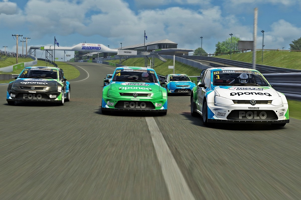 Wirtualny rallycross, prawdziwa rywalizacja